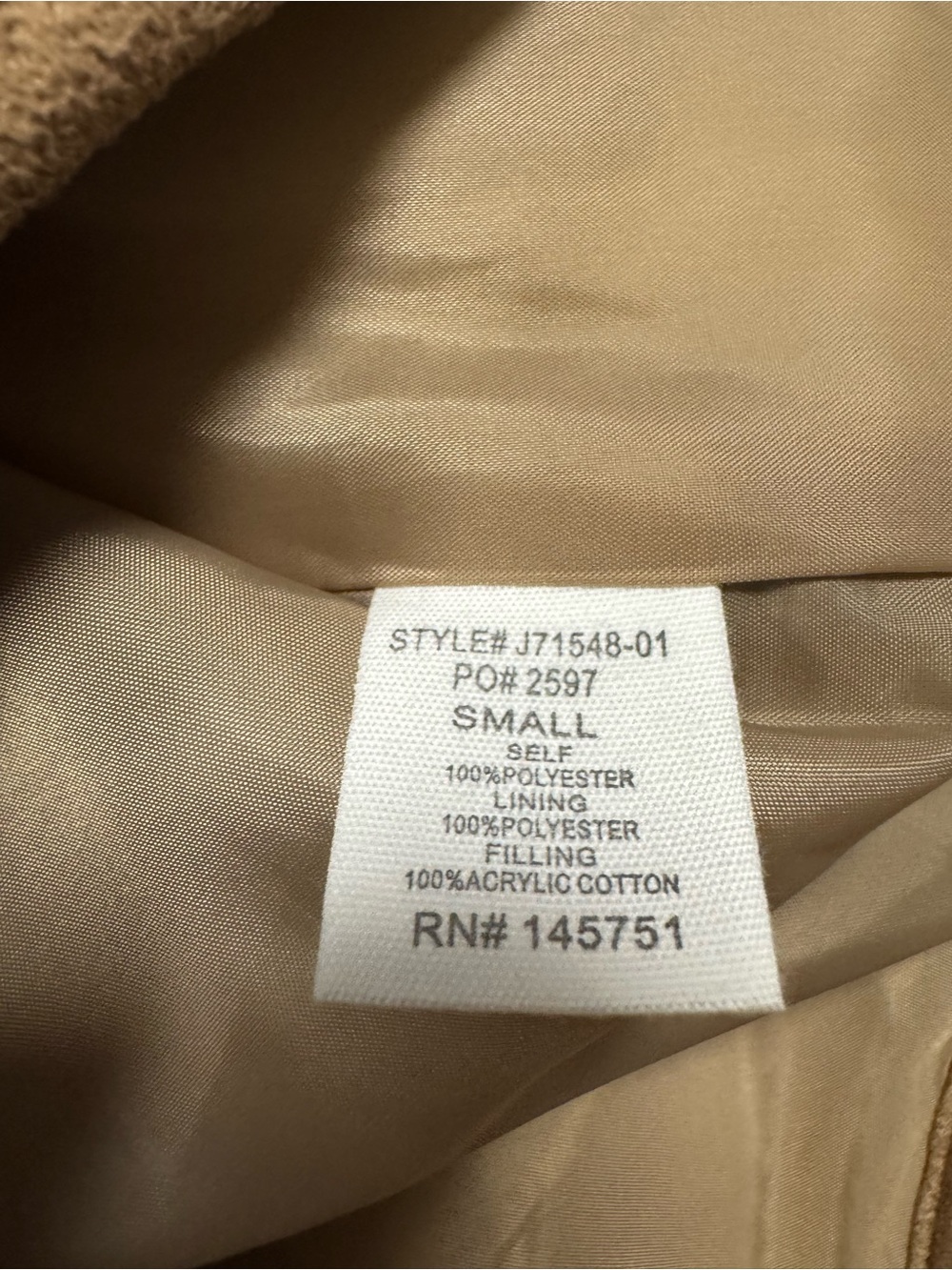 Altard State Brown Quilted Full Zip Vest Size Small - Picture 6 of 7